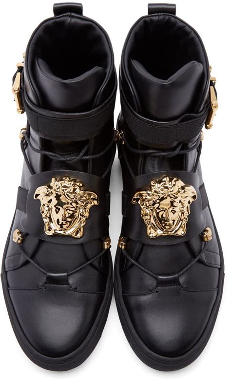 men versace shoes|versace medusa shoes men's.